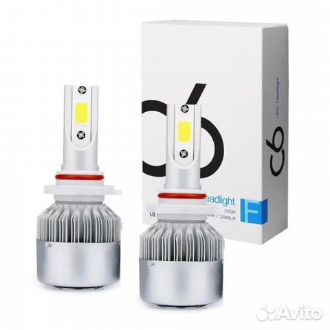 Светодиодные лампы c6 hb3 9005 led