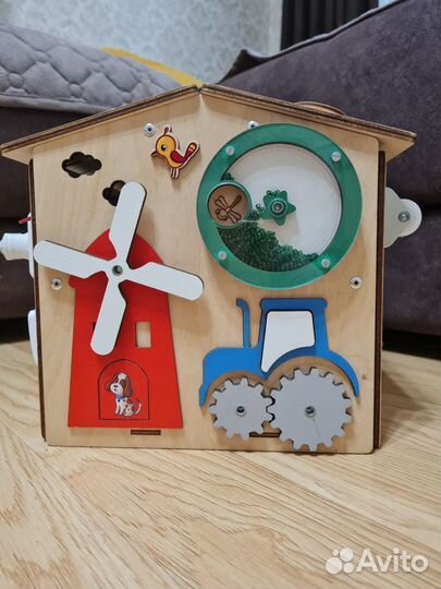 Бизиборд бизидом игрушка монтессори