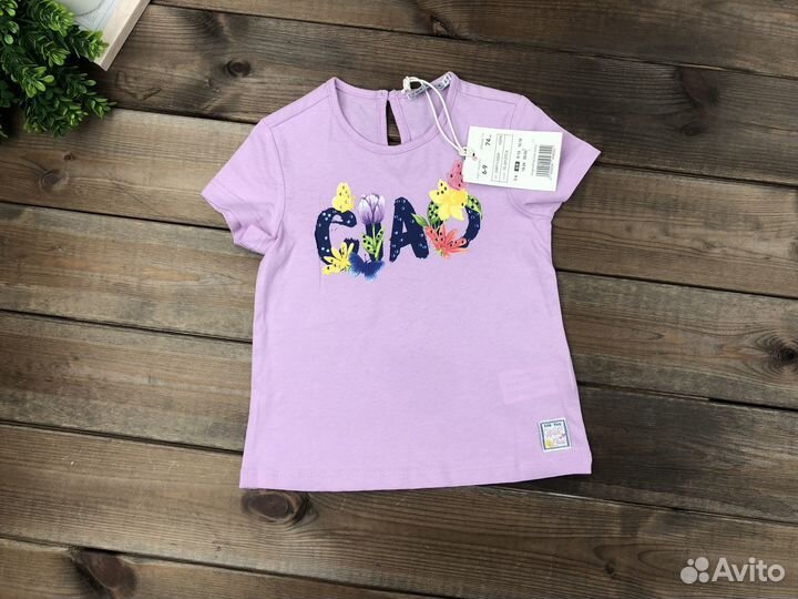 Футболка детская для девочки 68 74 Италия