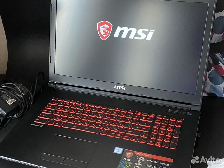 Игровой ноутбук msi GL72m 7rdx