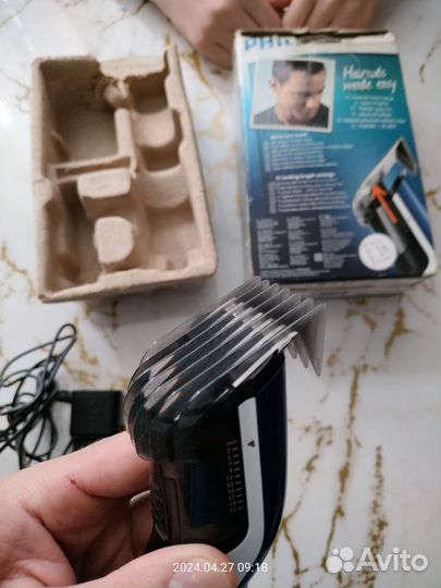 Машинка для стрижки волос philips