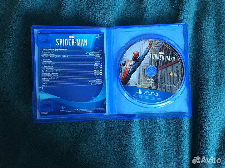 Человек паук для PS4