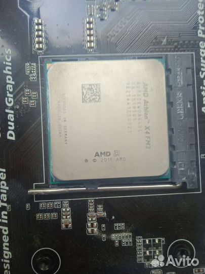 Процессор amd athlon x4 760k