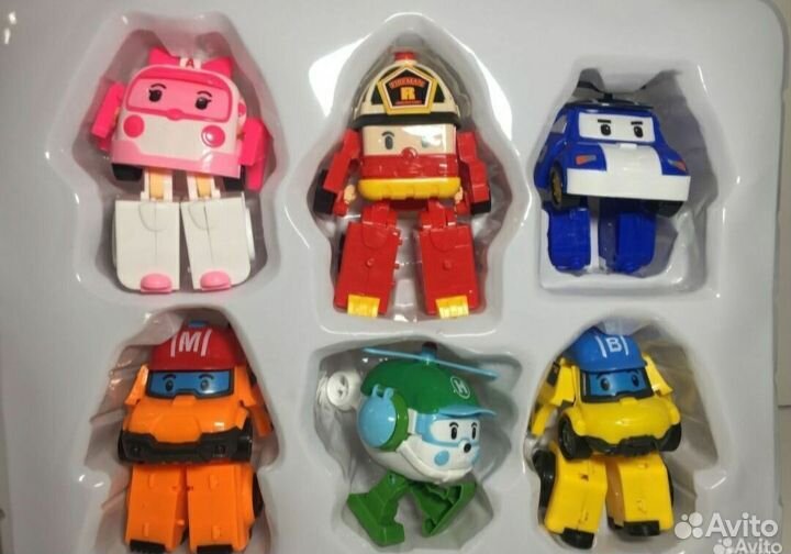 Poli robocar набор