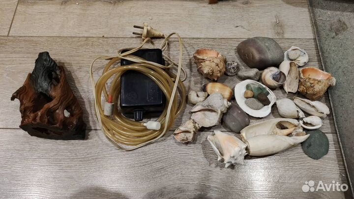 Компрессор для аквариума+ всё для аквариума