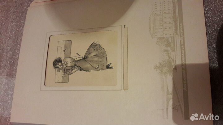 Фотоальбом с металлической застежкой, антикварный