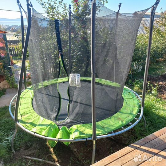 Батут с сеткой