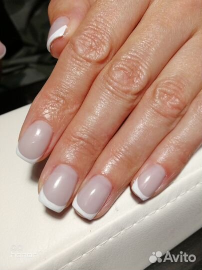 Маникюр с покрытием гель лак