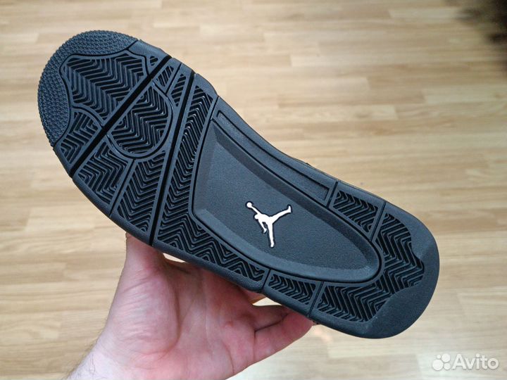 Кроссовки Nike air Jordan 4 Black Cat