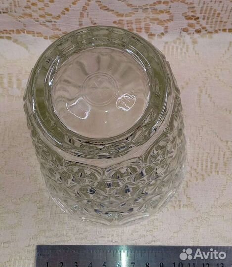 Ваза хрустальная СССР, клеймо, состояние