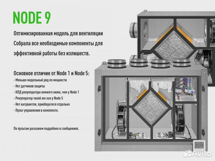 Приточно-вытяжная установка с рекуператором