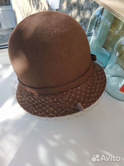Шляпа фетровая женская