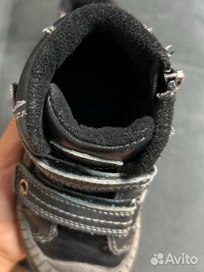 Сапоги демисезонные детские 25