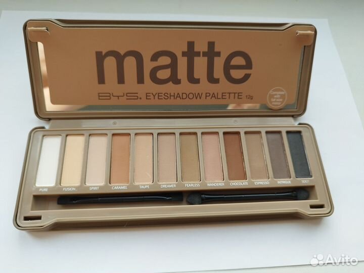 Палетка теней BYS matte