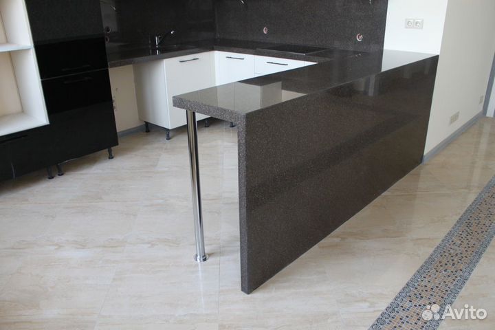 Столешница из искусственного камня (кварц, акрил)