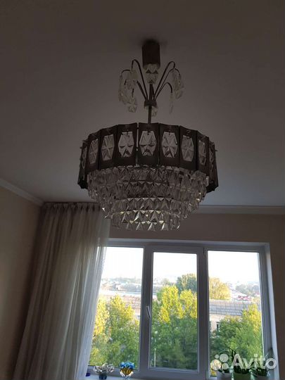 Люстра хрустальная