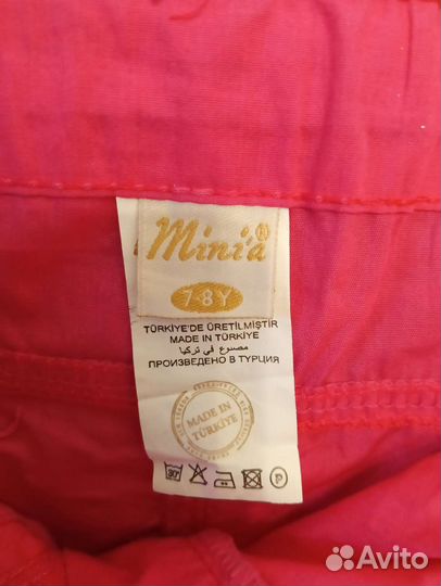 Шорты новые для девочек 128 разм