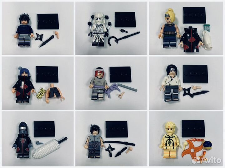 Lego фигурки Наруто