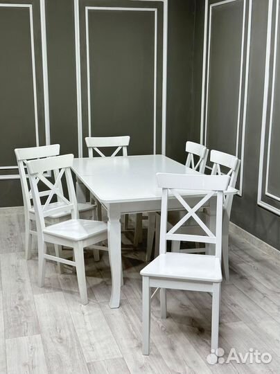 Стол, стулья набор. Доставка по всей России
