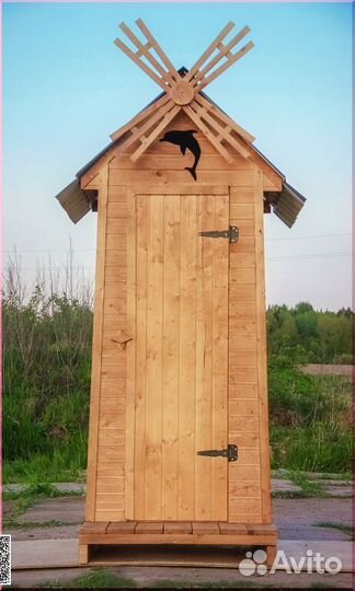 Дачный туалет с установкой ART130