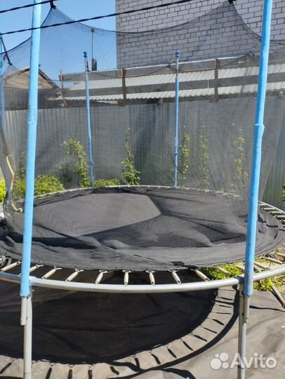 Батут с сеткой