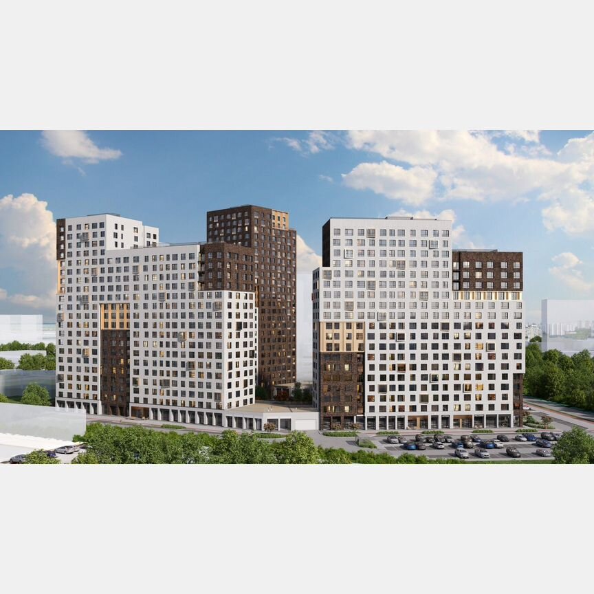 1-к. квартира, 35,2 м², 10/23 эт.