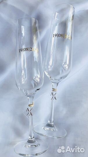 Плоттерная резка, свадебные наклейки на бокалы