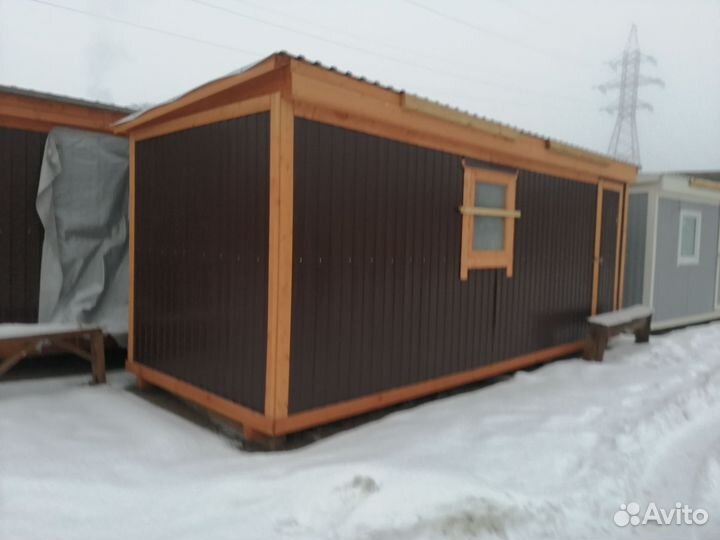 Бытовка 6х2.3м утепленная новая