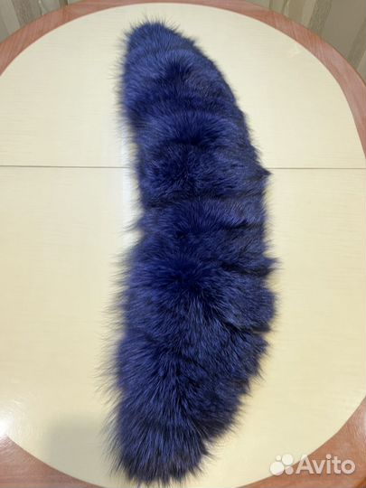 Меховой воротник лиса