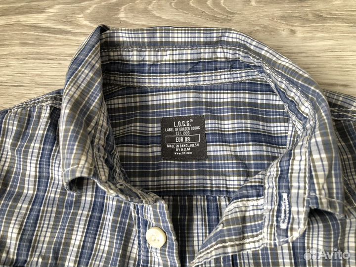 Шорты + рубашка 98-104