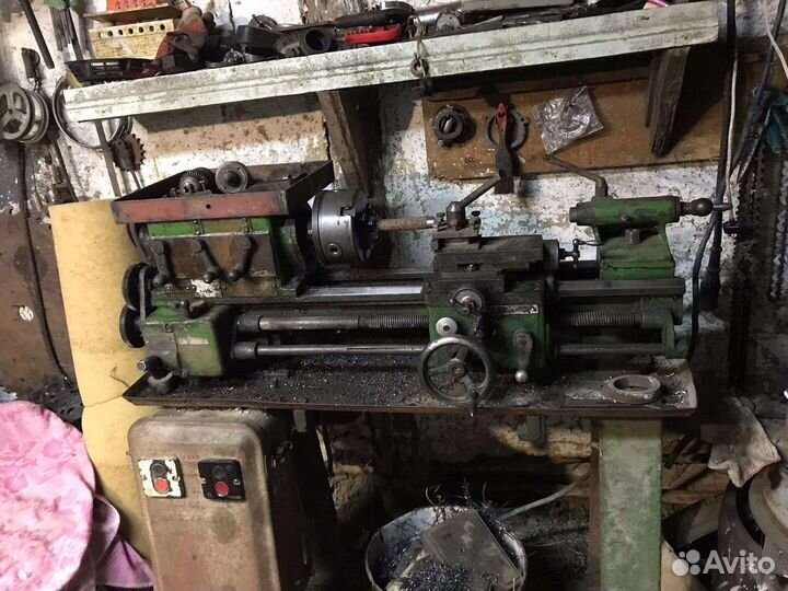 Токарный станок по металлу тв 4