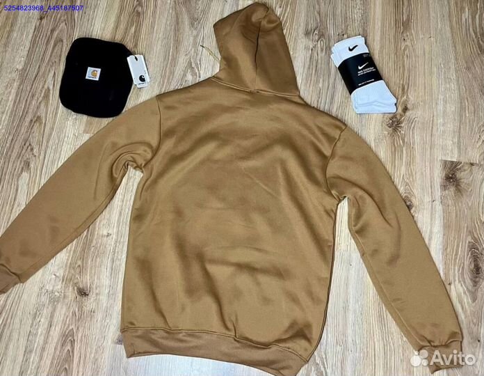 Худи Carhartt на флисе 3 цвета новые (Арт.21479)