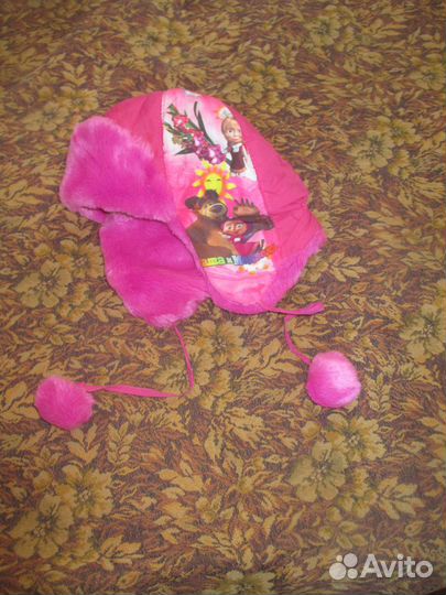 Продам шапку зимнюю для девочки