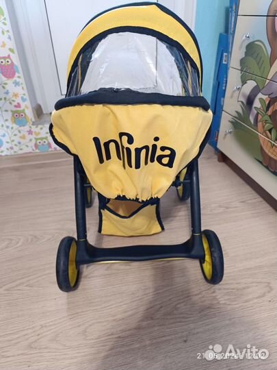 Детская коляска для кукол 2в1 Buggy Boom Infinia