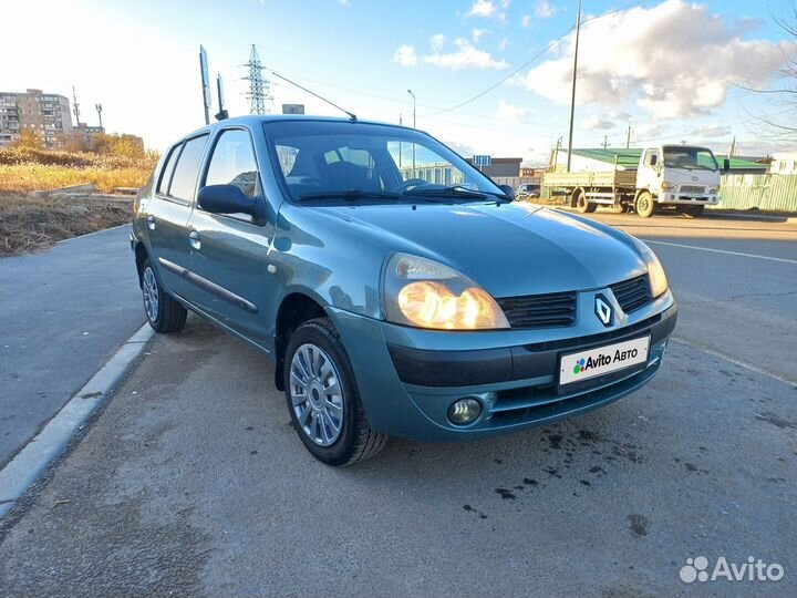 Renault Symbol 1.4 МТ, 2005, 198 000 км