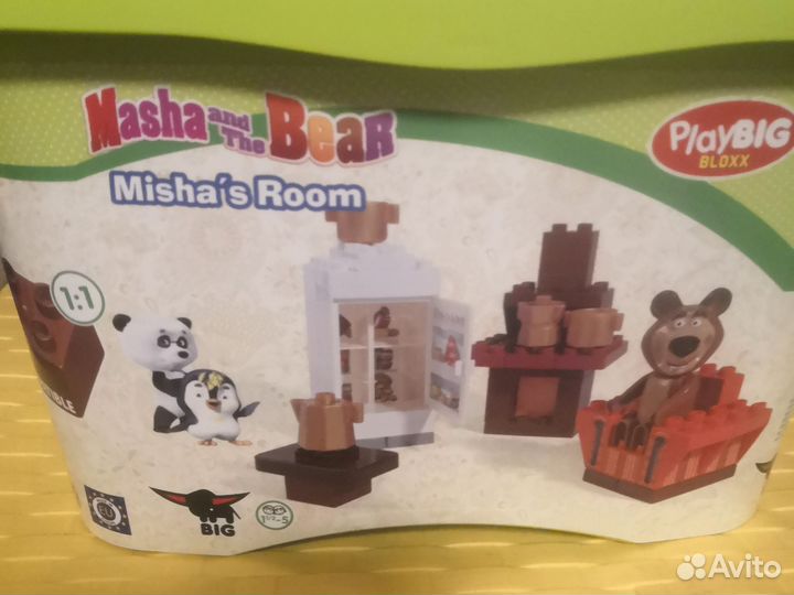 Конструктор Маша и медведь домик Маши
