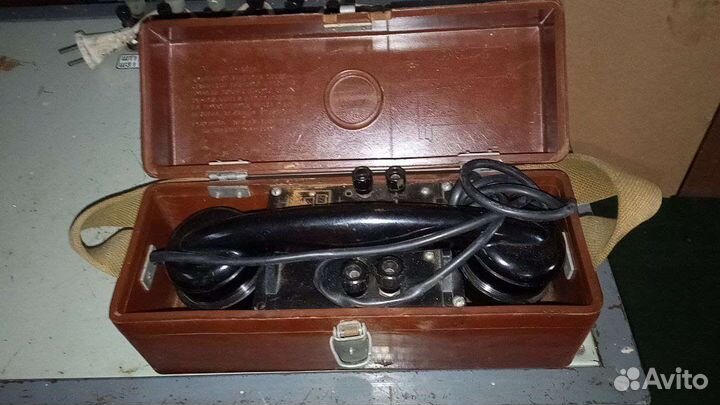 Старинный телефон пта-2
