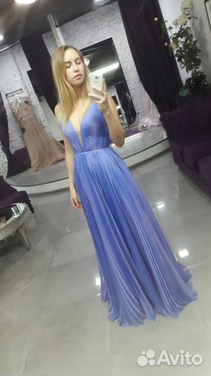 Выпускное вечернее платье в пол Sherri Hill