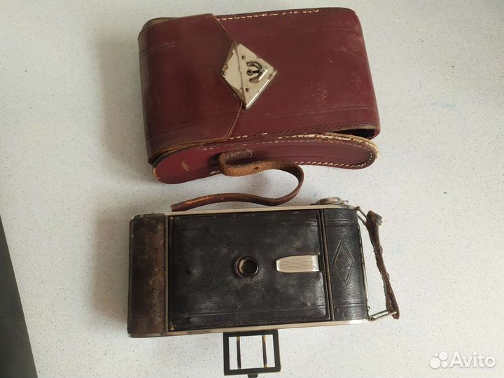 Пленочный немецкий фотоаппарат agfa billy