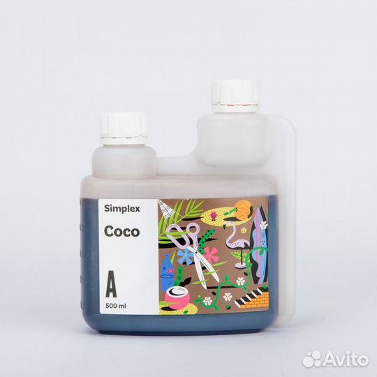 Удобрение Simplex Coco A+B 500мл