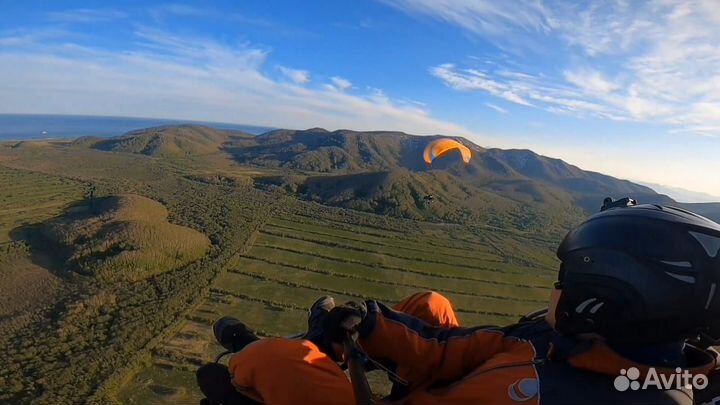 Полёт на параплане