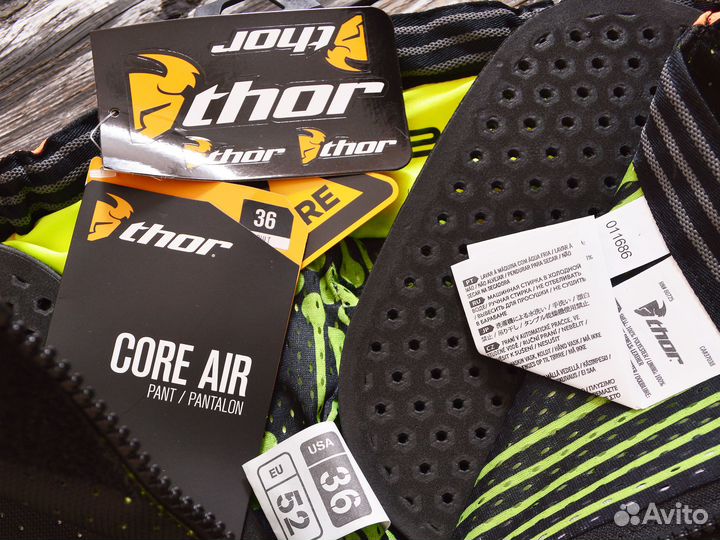 Мото штаны для мотокросса эндуро thor core AIR S6