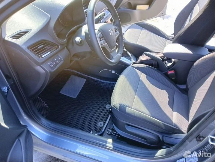 Коврики ева эва 3d с бортиками в автомобиль