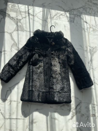Шуба норковая для девочки 122/128