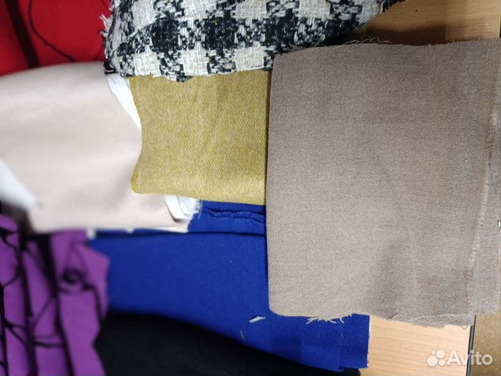 Кусочки ткани