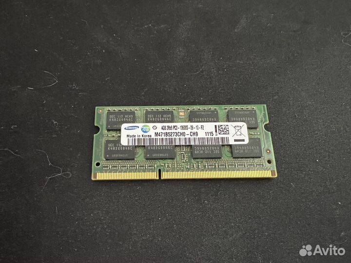 Оперативная память ddr3 4gb samsung и 2gb adata
