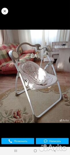 Детские электронные качели