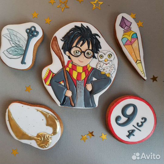 Пряники топперы в торт на праздник