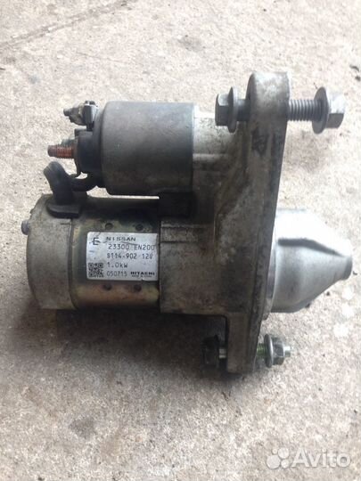 Стартер Ниссан экстреил и кашкай