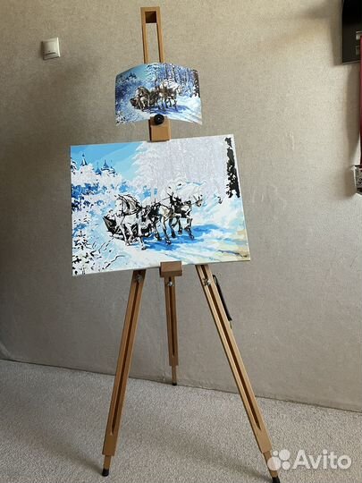 Мольберт для рисования напольный